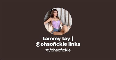 tammy onlyfans|Tammy Tay (@ohsofickle) • Instagram photos and videos